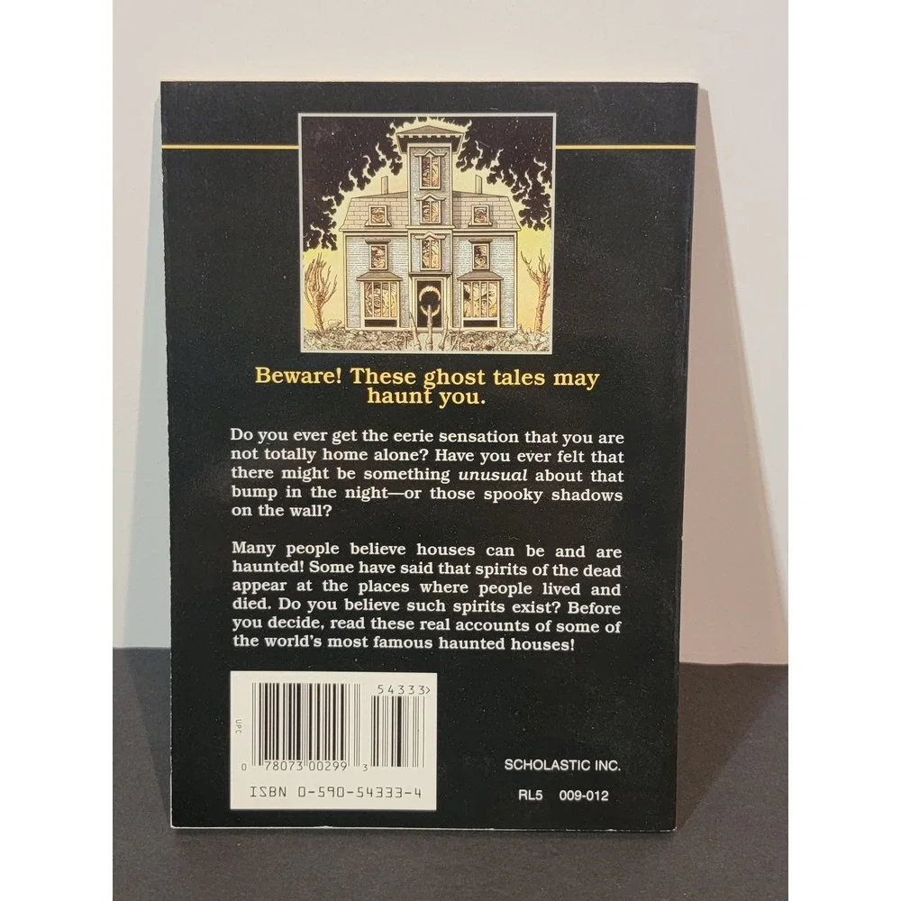 Ghost in the‎ House Daniel Cohen 1991 First Scholastic Printing Horror